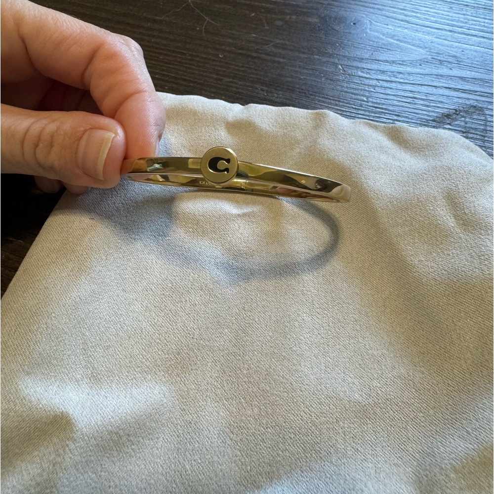 COACH Gold Bangle